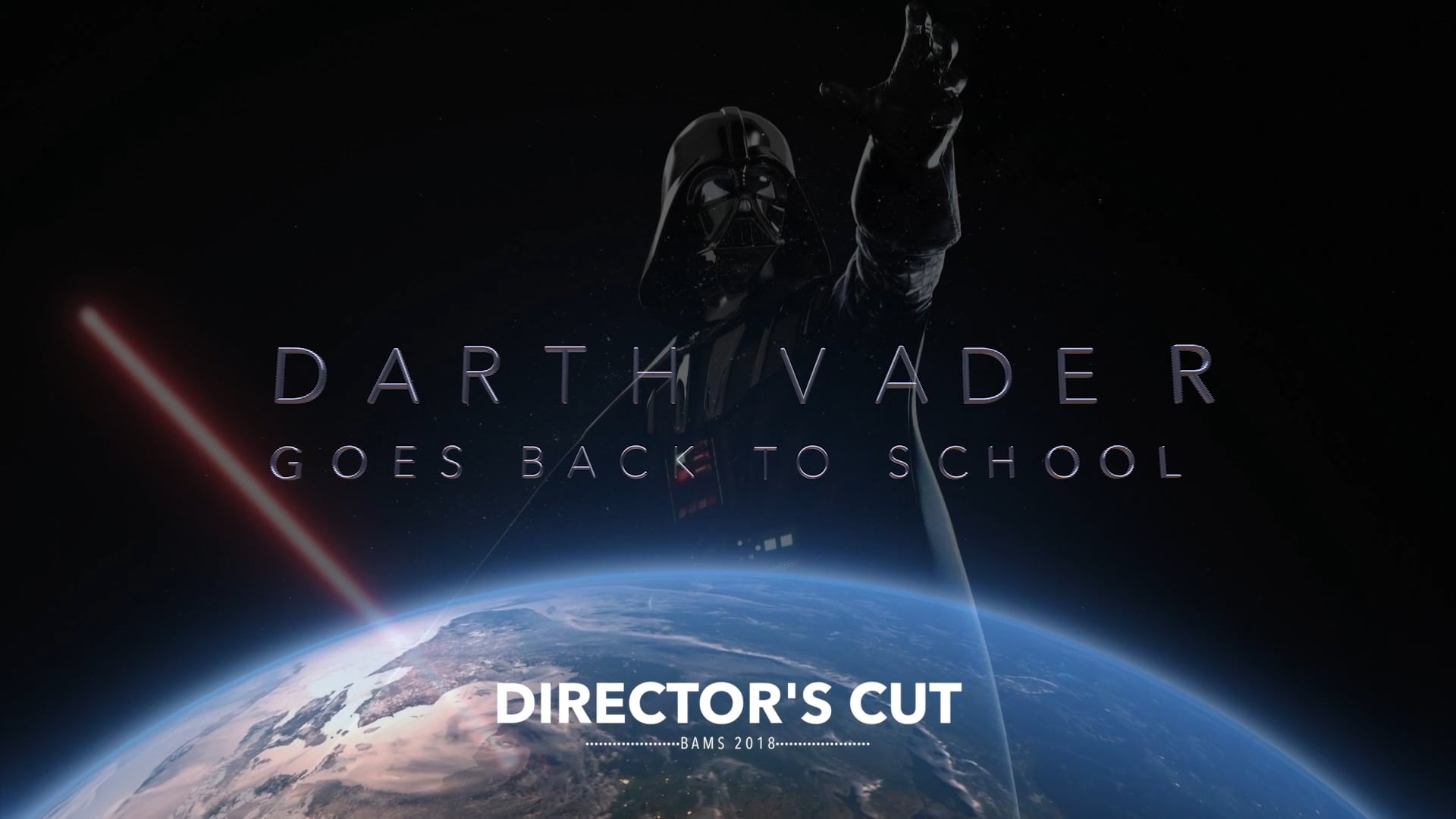 Darth Vader Goes Back To School-Director's Cut