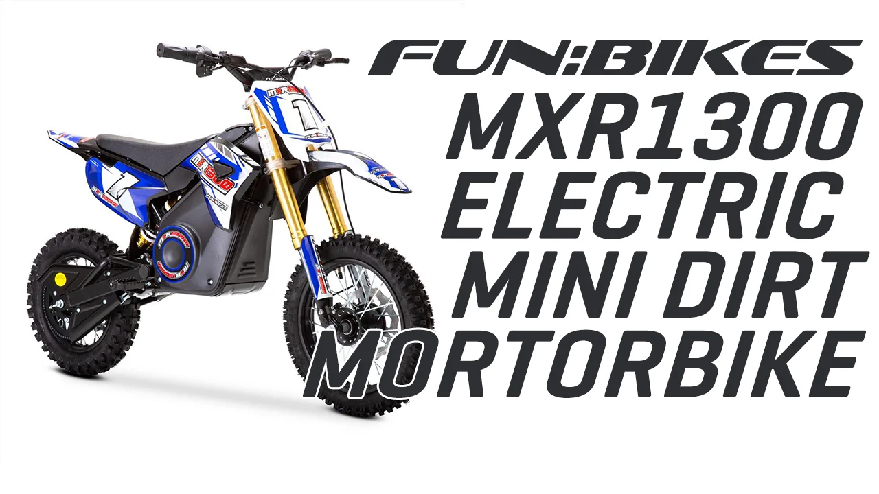 Electric dirt hot sale bike funbikes