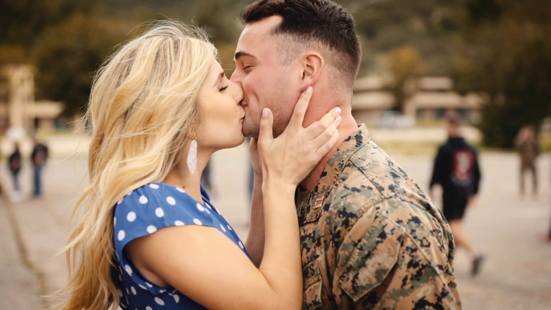 Steven and Jessica Marine Corps Homecoming
