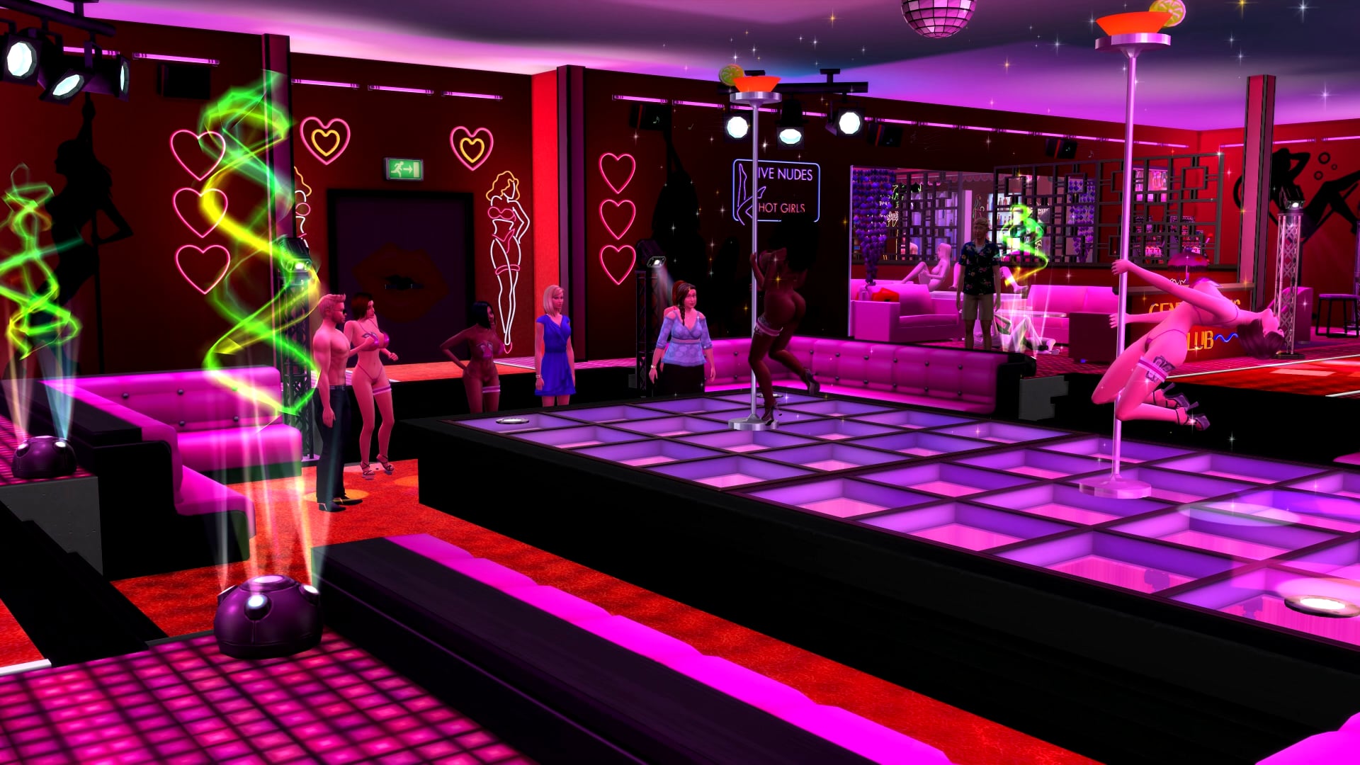 Sims 4 Stripper Club by Chocola on Vimeo