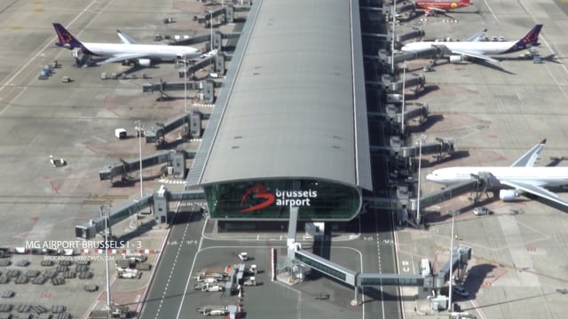 MG dhl Airport brucargo