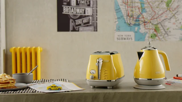 Mustard kettle hotsell and toaster