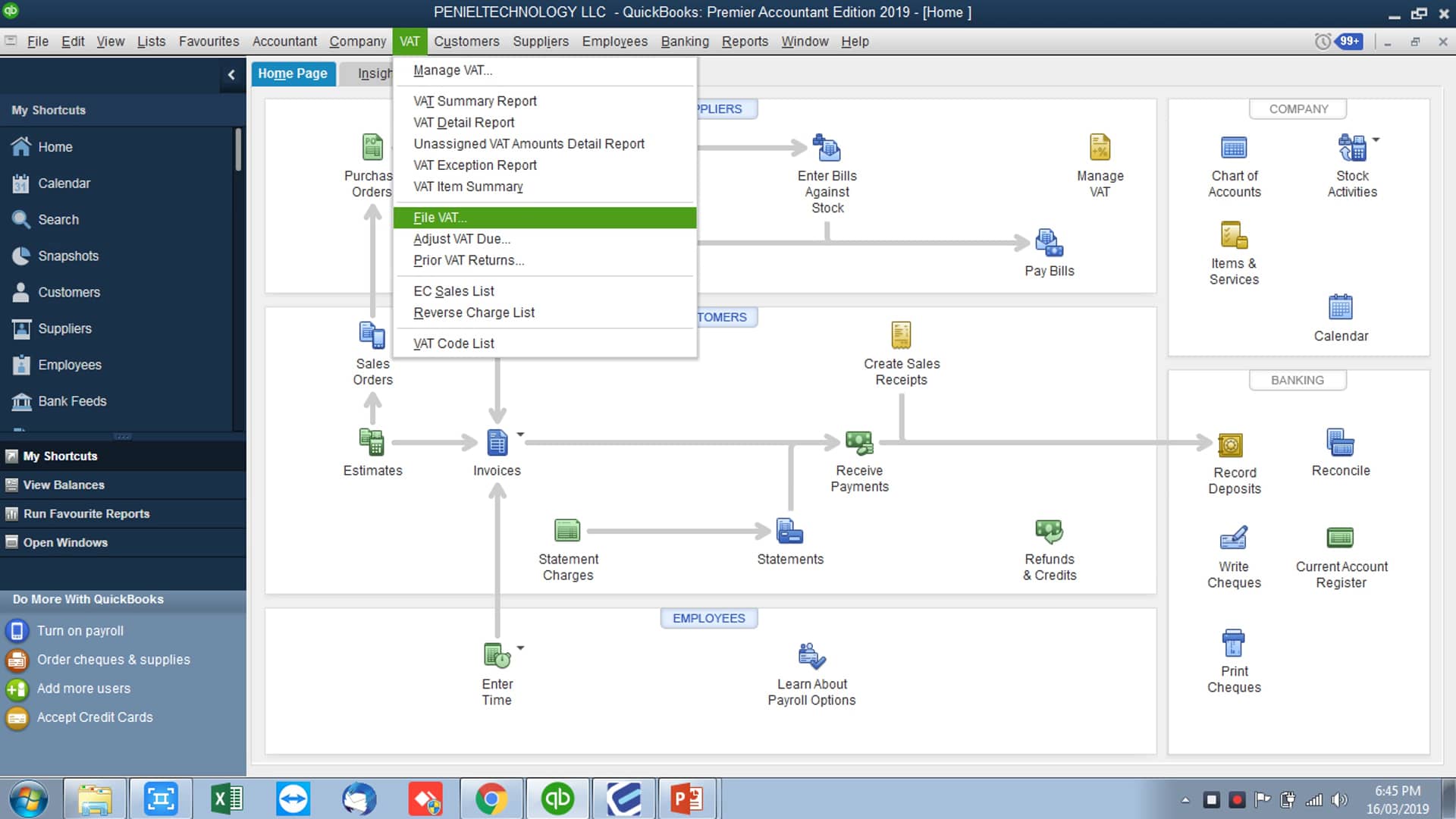 VAT FTA Report in Quickbooks | FTA 201 Report in Quickbooks ...