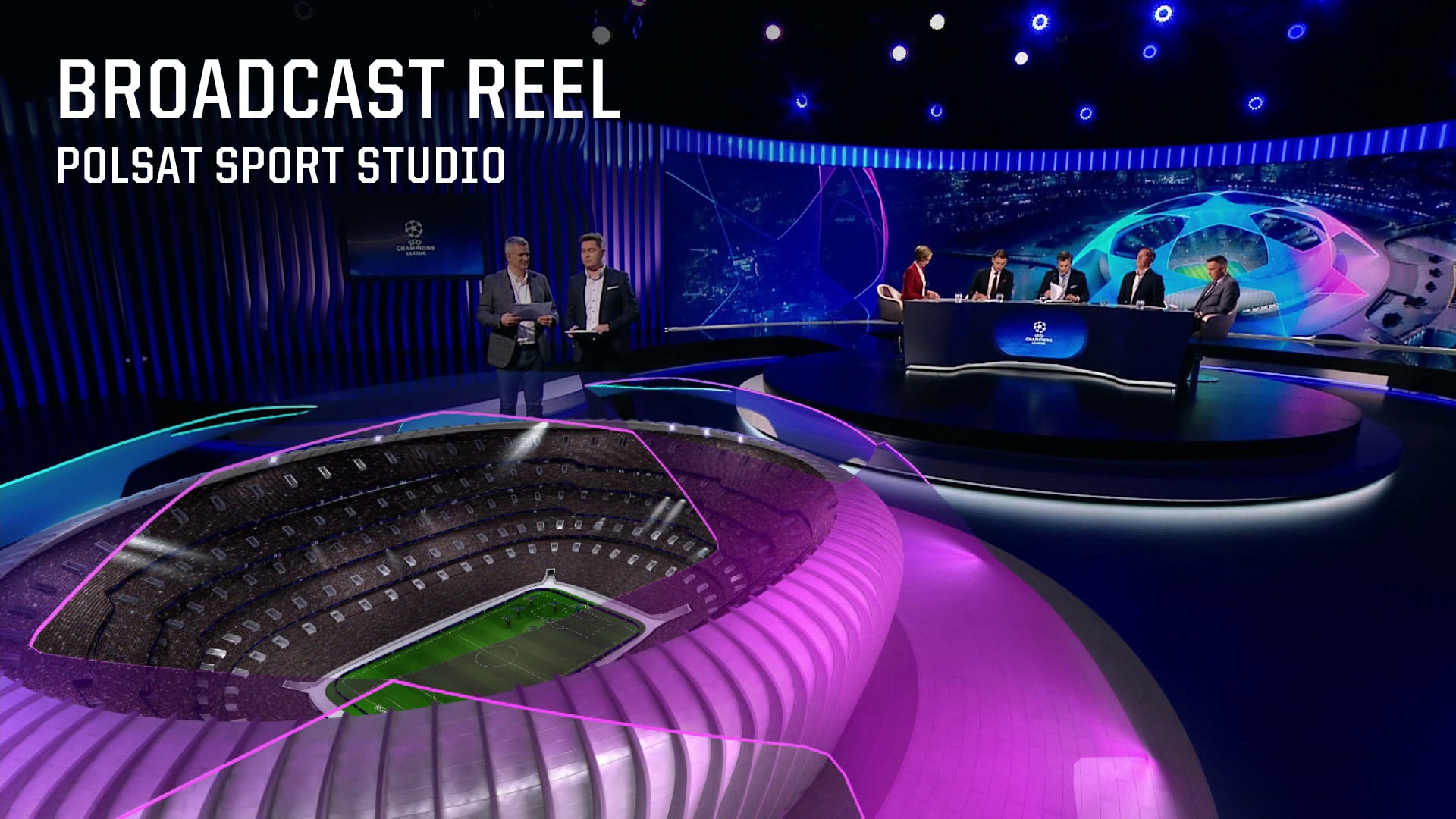 BROADCAST REEL POLSAT SPORT STUDIO