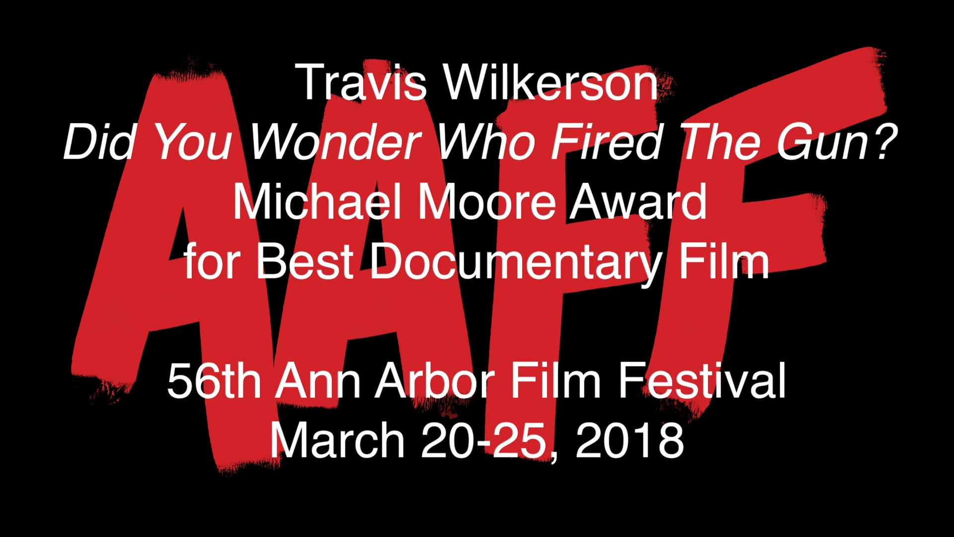 56AAFF: Travis Wilkerson