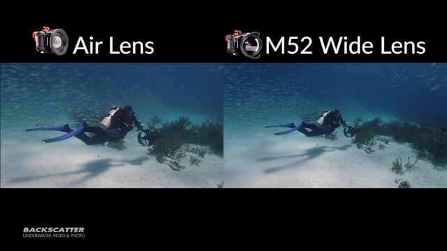 Lens Test - M52 Wide Angle Air Lens vs. M52 Wide Angle Lens - Olympus TG-5
