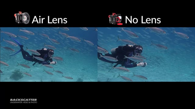 Field of View - M52 Wide Angle Air Lens vs. No Accessory Lens - Olympus TG-5