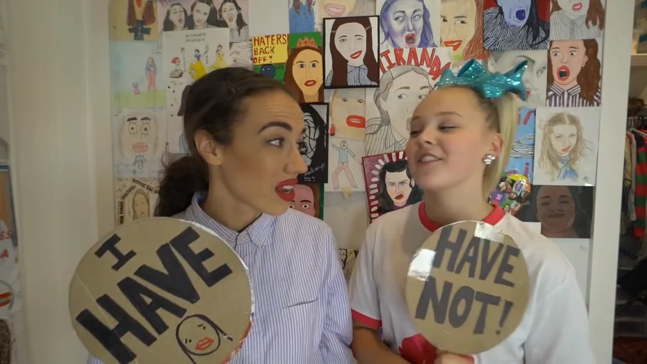 Jojo Siwa Never Have I Ever With Miranda Sings on Vimeo