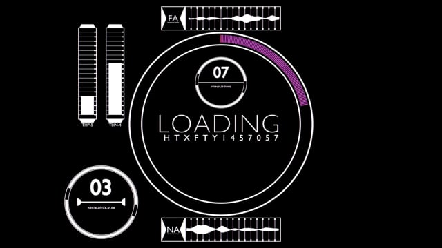 Loading Screen Stock Video Footage for Free Download