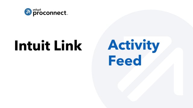 Intuit Link - ProConnect Tax Online on Vimeo