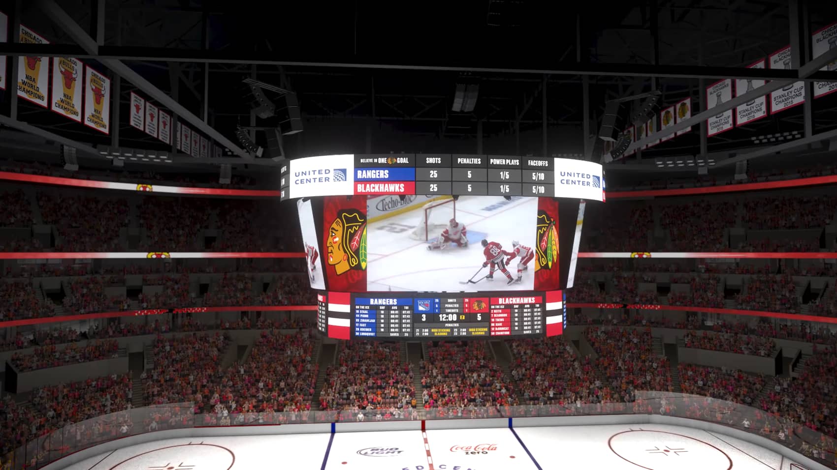 2019 United Center Scoreboard United Center