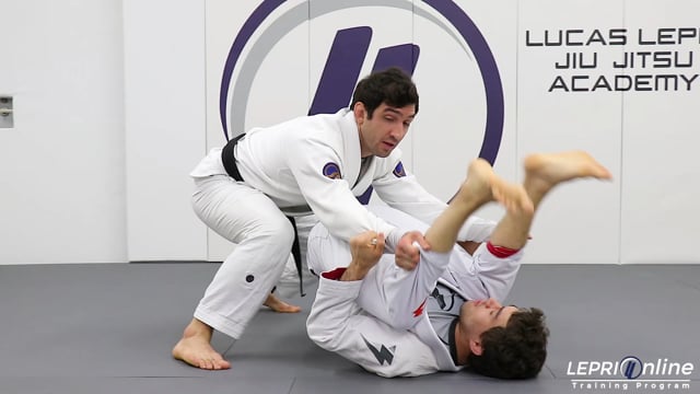 Spider Guard Escape when Opponent Defends to Paper Cut Choke