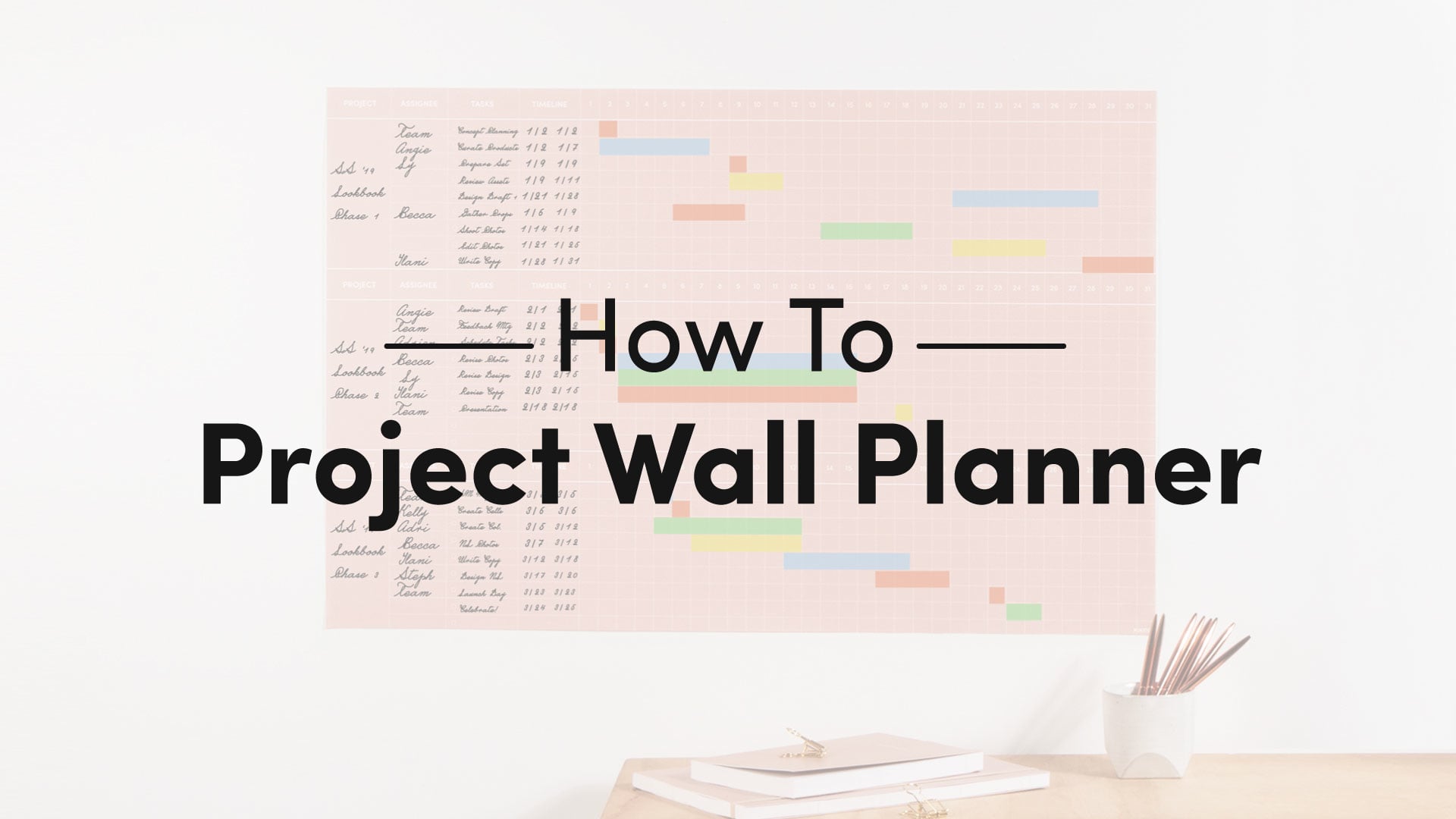 HowTo Project Wall Planner on Vimeo