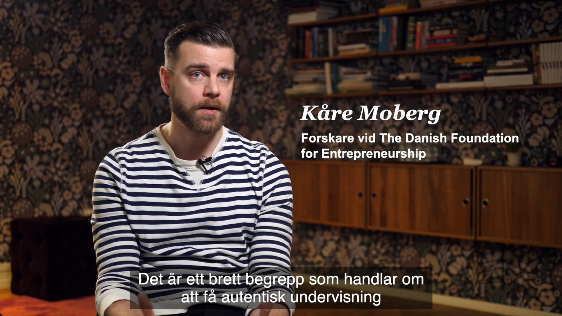 Kåre Moberg - forskning om entreprenöriellt lärande