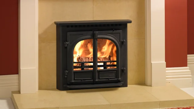 Stockton 8 Inset Convector wood burning stove by Stovax u0026 Gazco