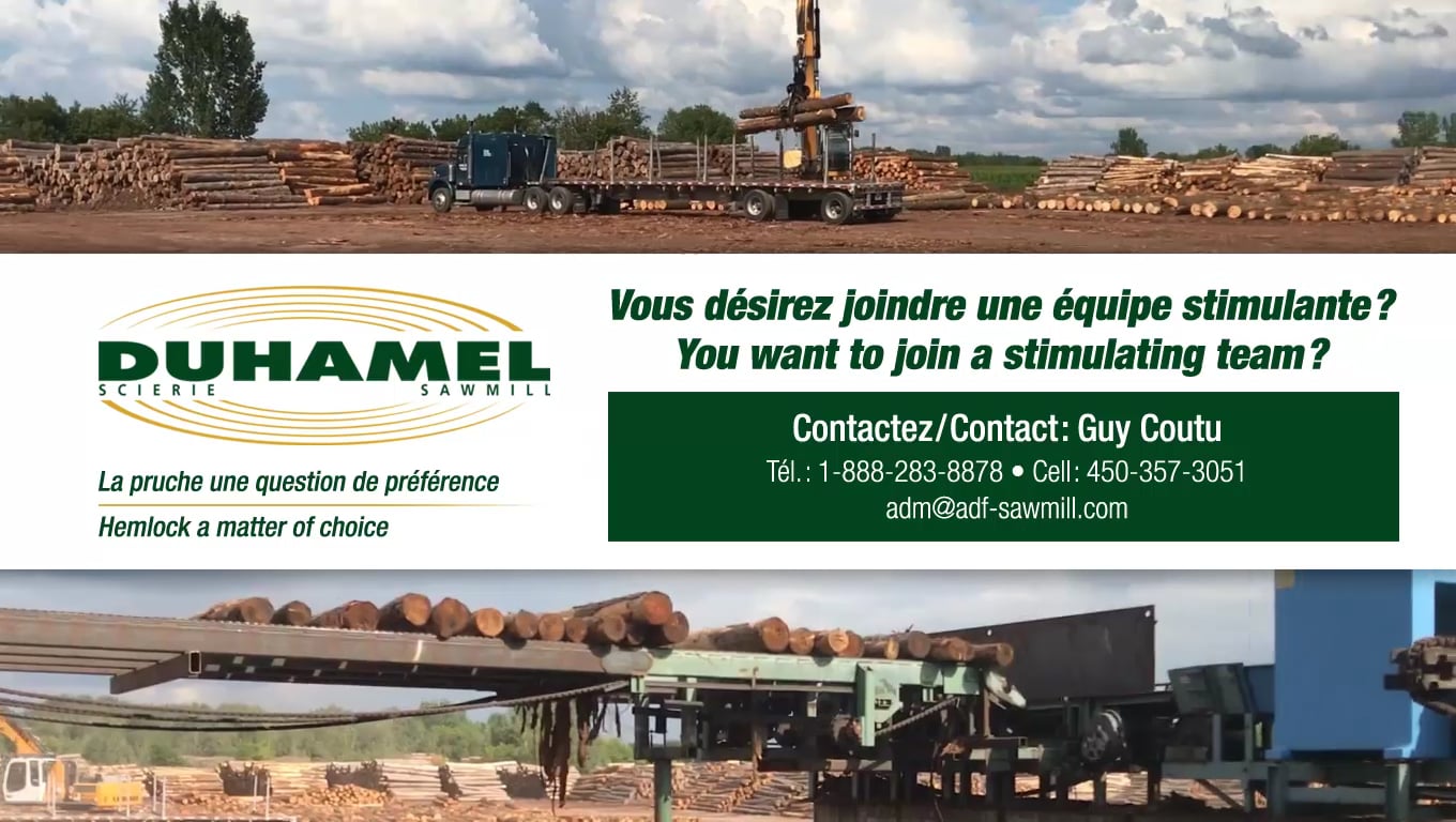 Scierie Duhamel Duhamel Sawmill on Vimeo