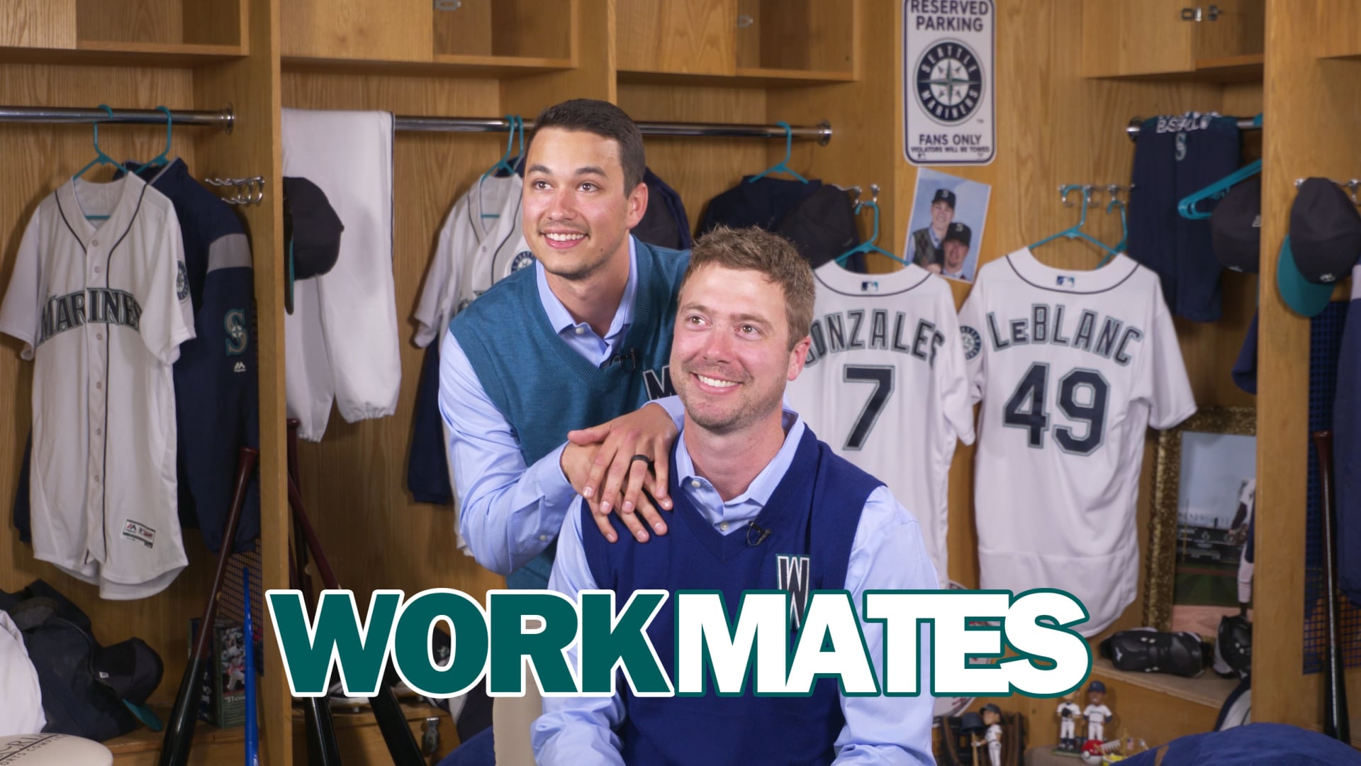 Seattle Mariners | Workmates featuring Marco Gonzales and Wade LeBlanc