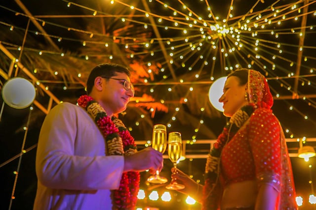 Gujarathi Destination Wedding at Vivanta by Taj Kovalam, Trivandrum | Vashist + Olga