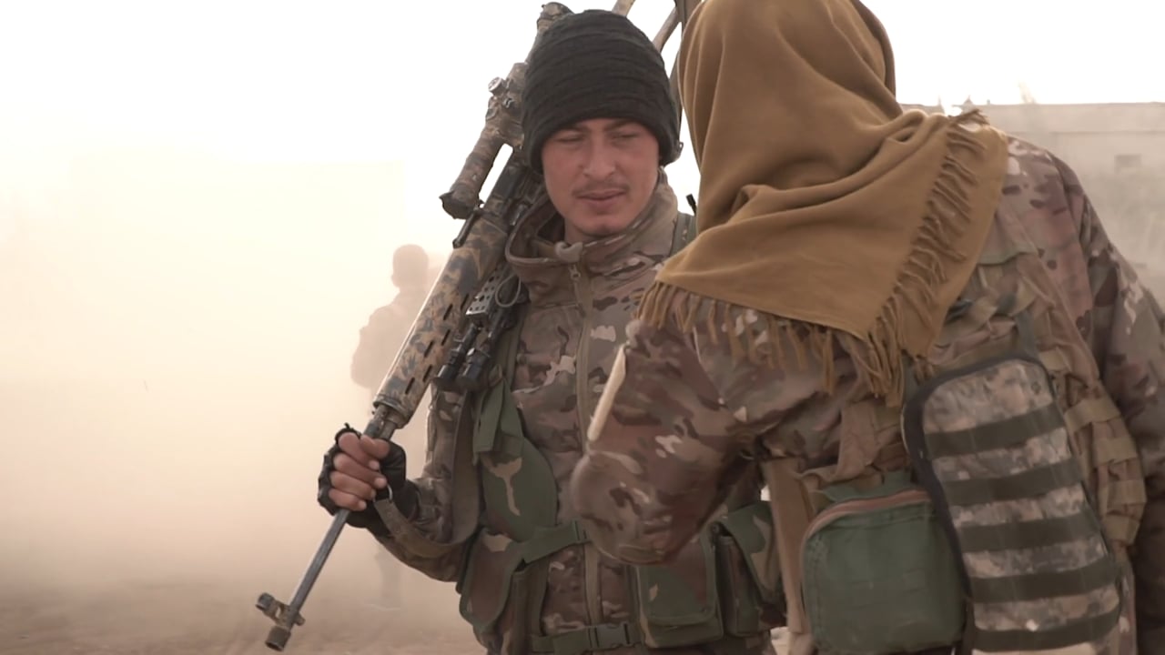 CGTN in Eastern Syria - Battle for Baghuz