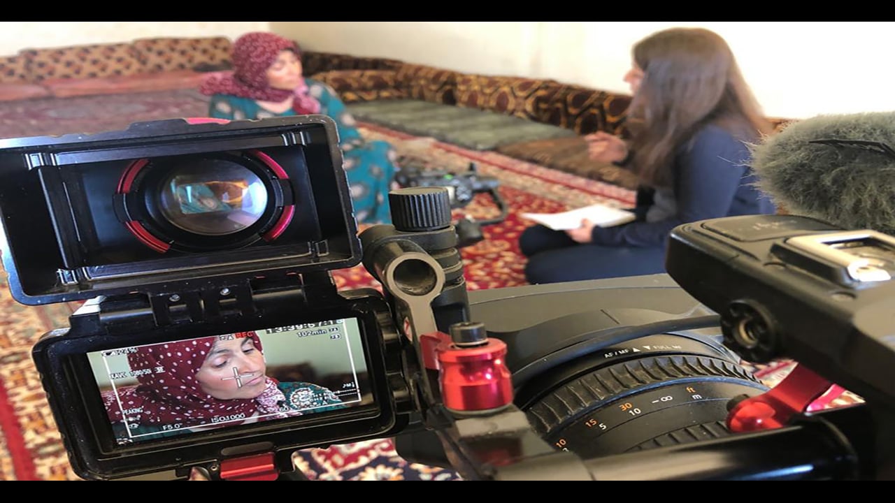 CGTN in Eastern Syria - The Testimony of a former  Yazidi slave, Nadia Barakat Qassim