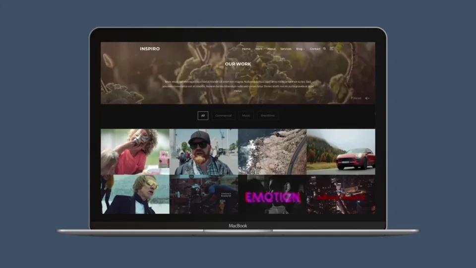 Inspiro Video Headers