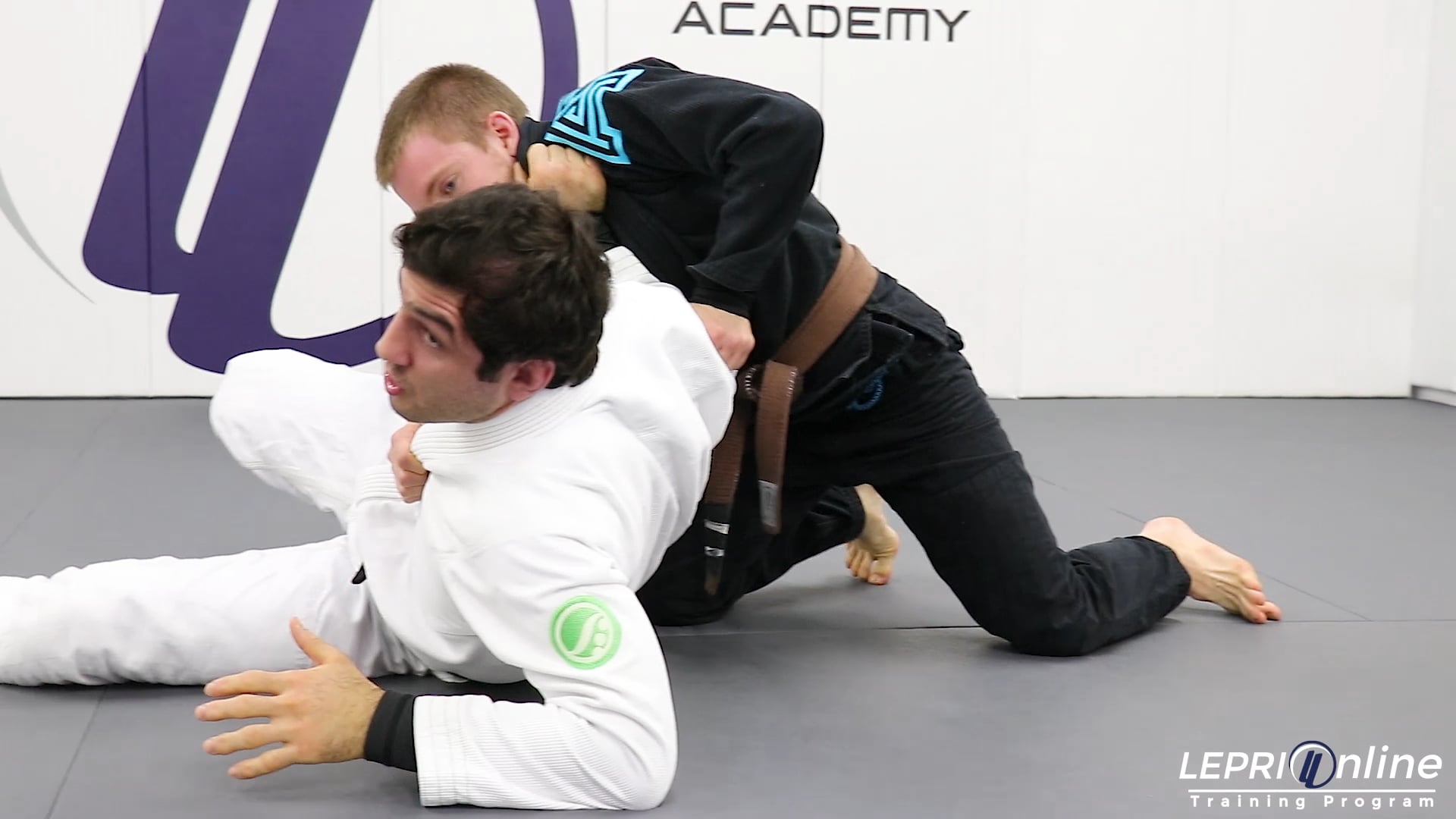 Lepri BJJ Online Training: Knee Cut Pass Escape to De La Riva Guard