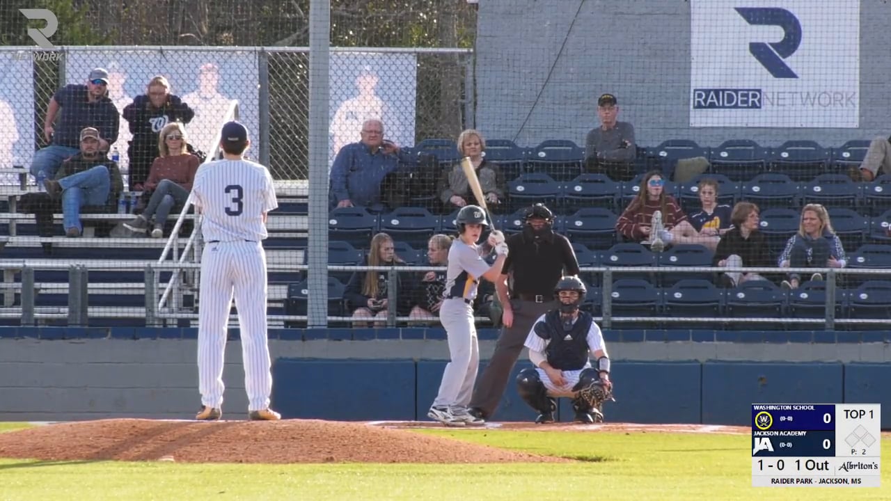 Varsity Baseball-2019-Feb 14-Washington School (DH GM 1)