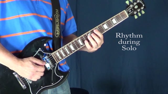 Flirtin' With Disaster Lesson 7 - Rhythm during Solo