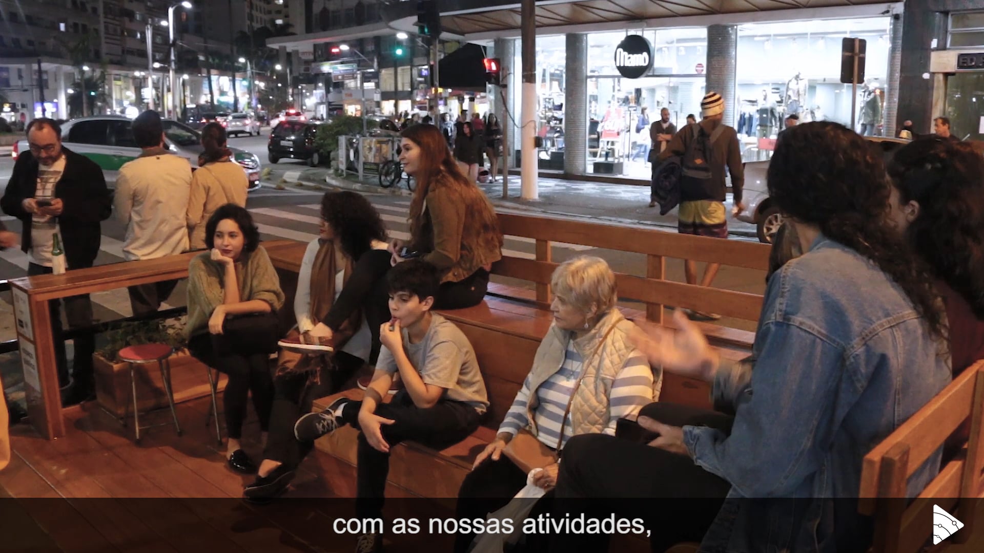 Inauguração Parklet