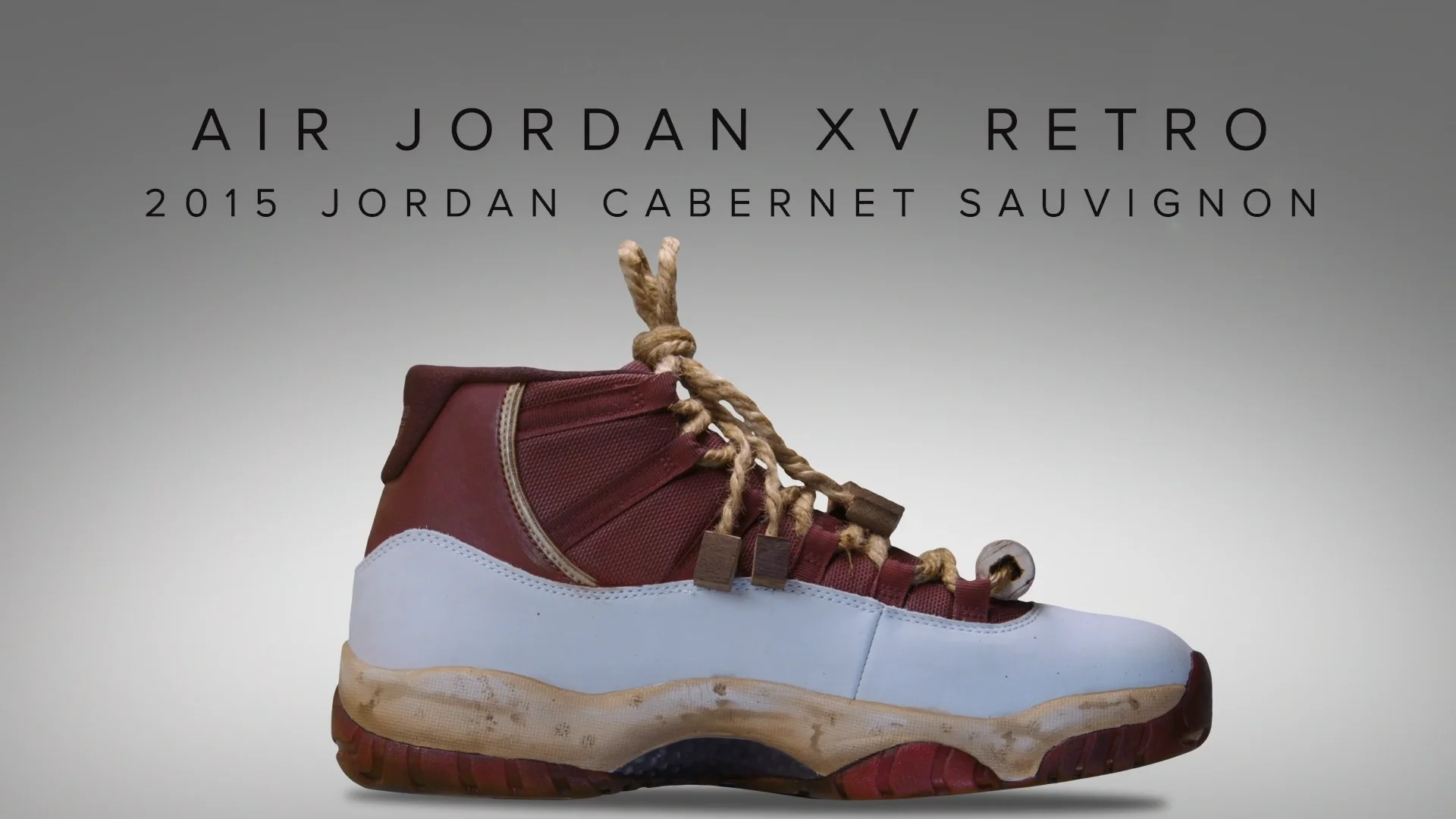 Air Jordan Retro XV 2015 Jordan Cabernet Sauvignon Sneakers