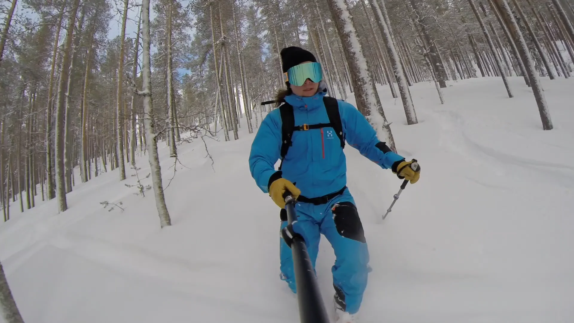 Amped.fi telemark skiing on Vimeo