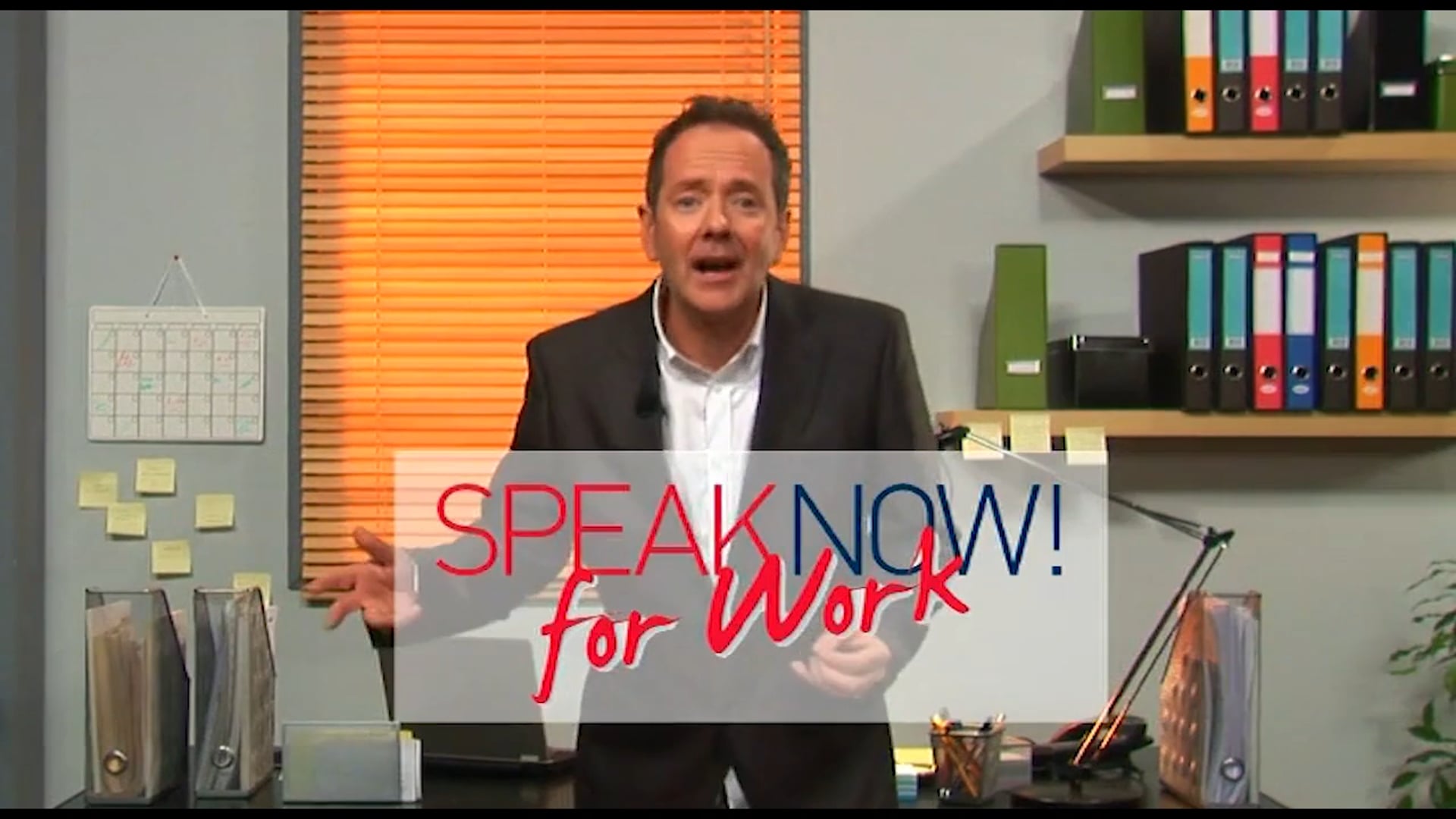 SPEAK NOW FOR WORK SIGLA