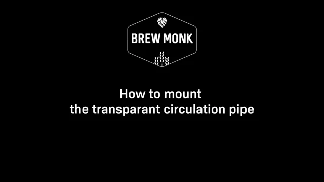 Brew Monk™ tube de circulation renforcé transparent avec graduation