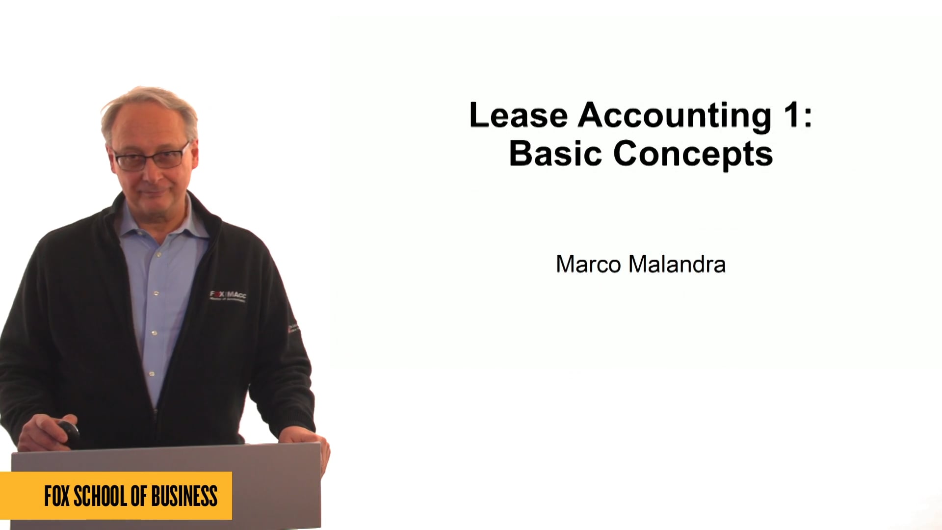 Lease Accounting 1: Basic Concepts