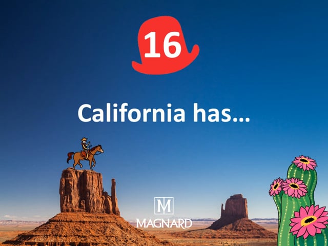 Hop 16 - California has...