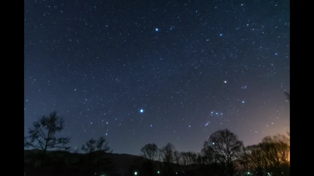 五光牧場、ふたご座流星群