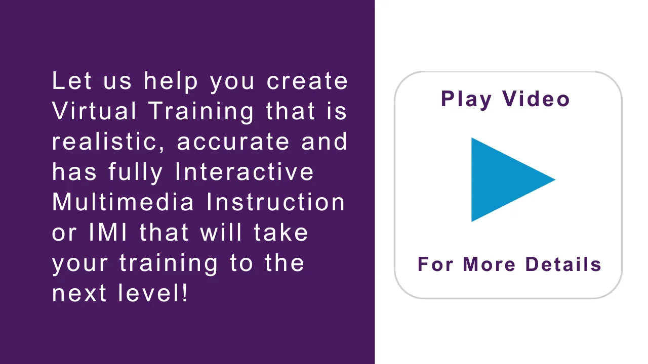Virtual Environment Training Demo on Vimeo