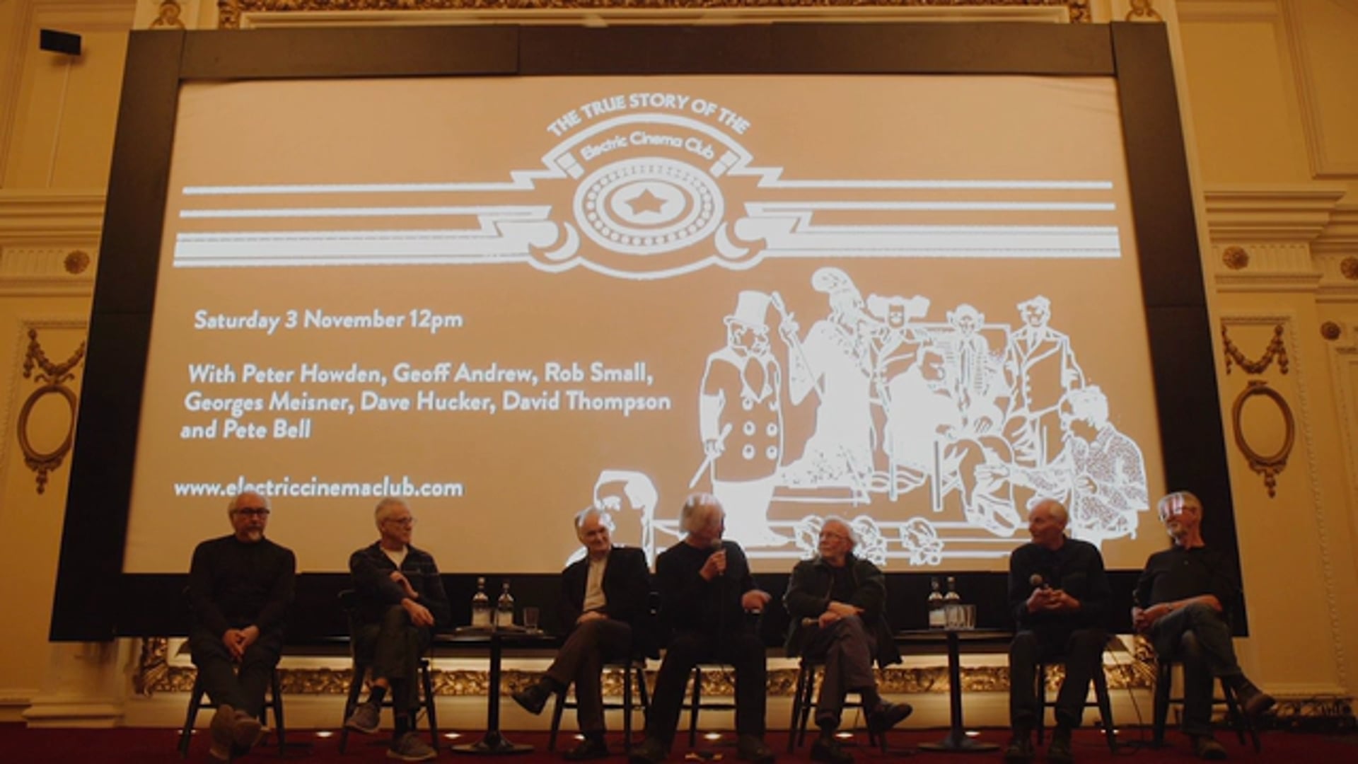 Post Screening Q&A Electric Cinema November 3rd 2018