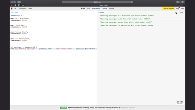Use the right loop to repeat tasks - Learn Programming With JavaScript ...