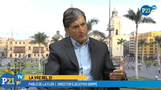 Entrevista a Pablo de la Flor en Perú 21 TV