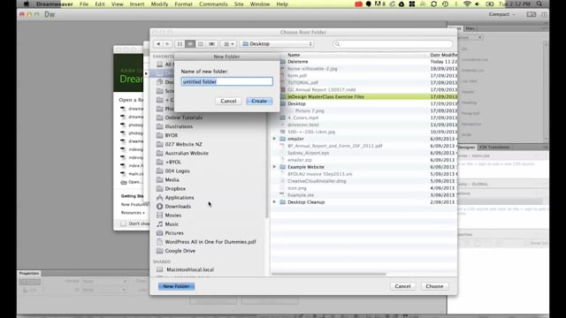 Free Dreamweaver CC Tutorial taught by Daniel Walter Scott | Bring Your Own  Laptop