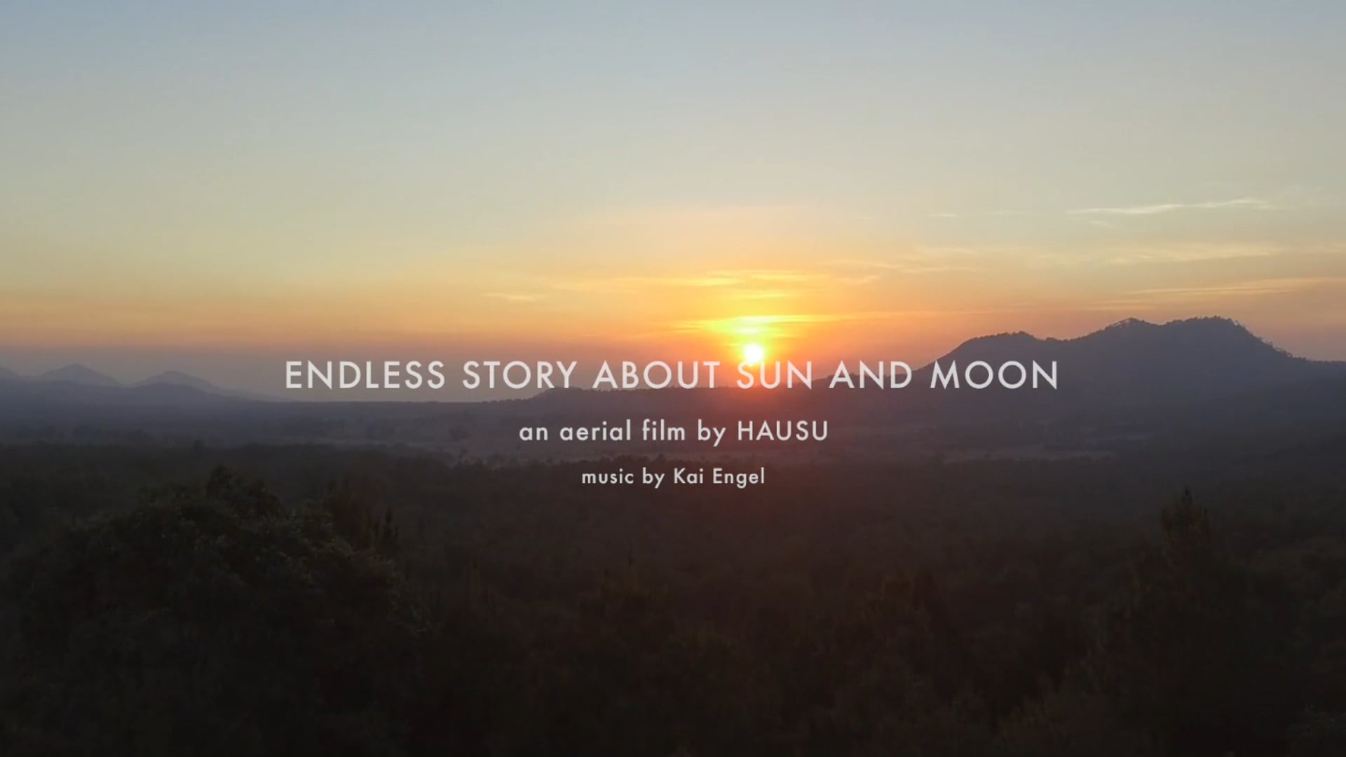 Endless Story About Sun and Moon | Aerial film