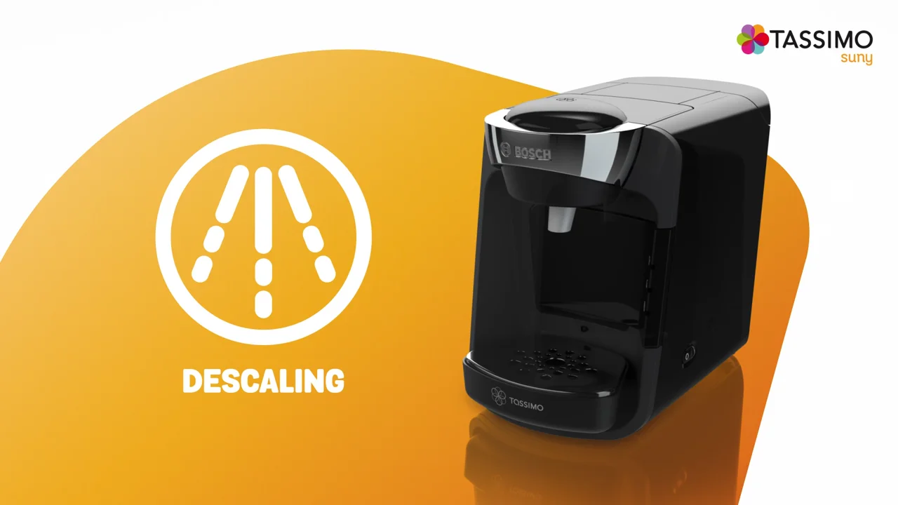 Descaling bosch 2025 tassimo coffee machine