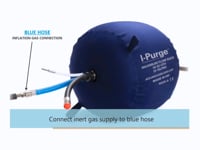 Inflatable purge bags for TIG welding — Operation Instructions