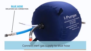 Inflatable purge bags for TIG welding — Operation Instructions