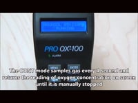 Portable Oxygen Monitor for Welding (Pro OX100) — Spot and Continuous Mode
