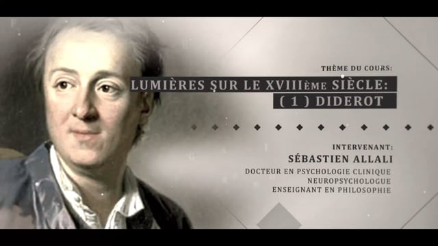Lumières sur le XVIIIème (1) : Diderot