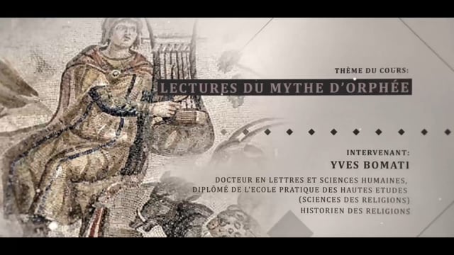 Lectures du mythe d'Orphée