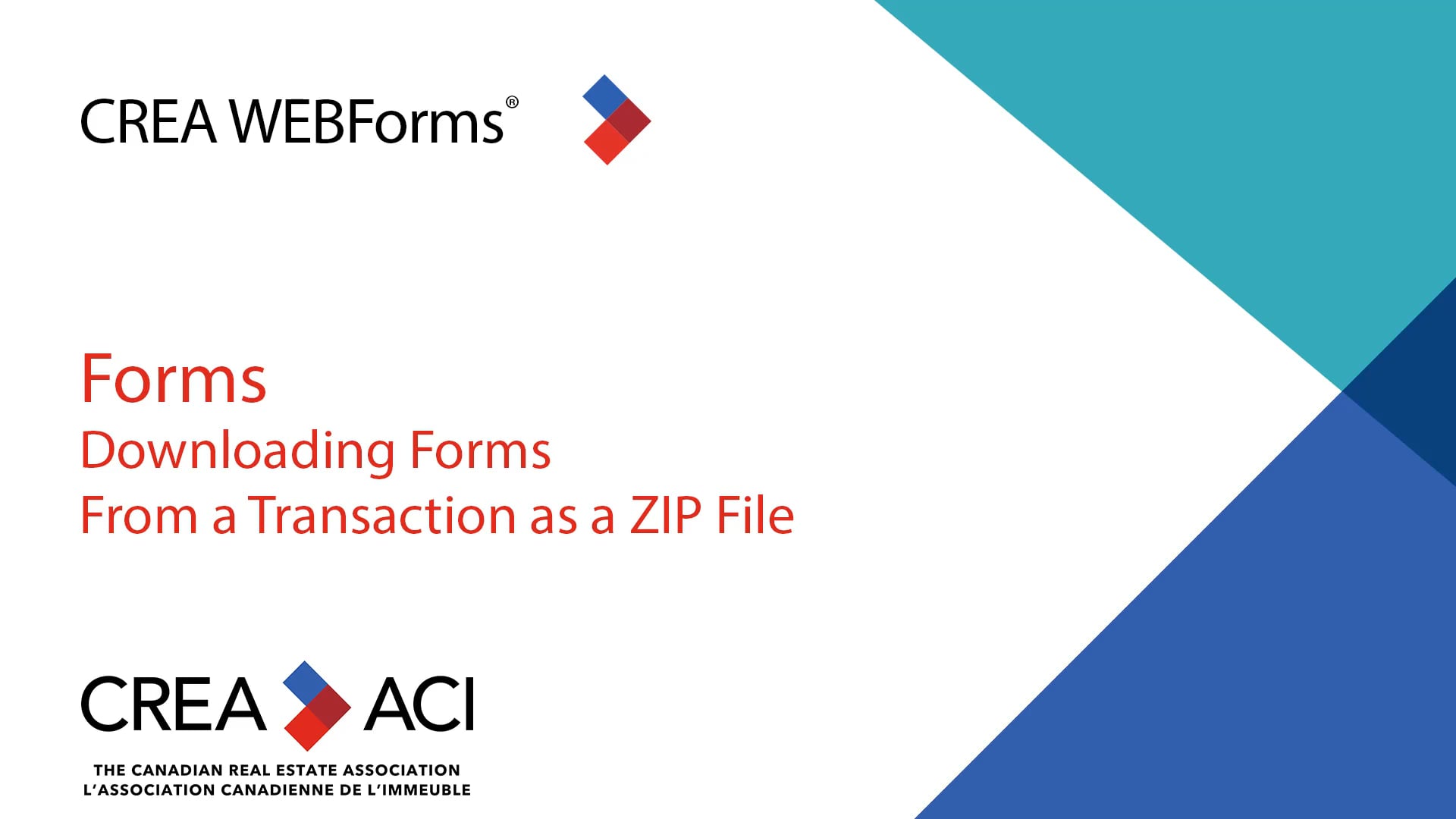 Downloading forms from a transaction as a zip file no audio on vimeo