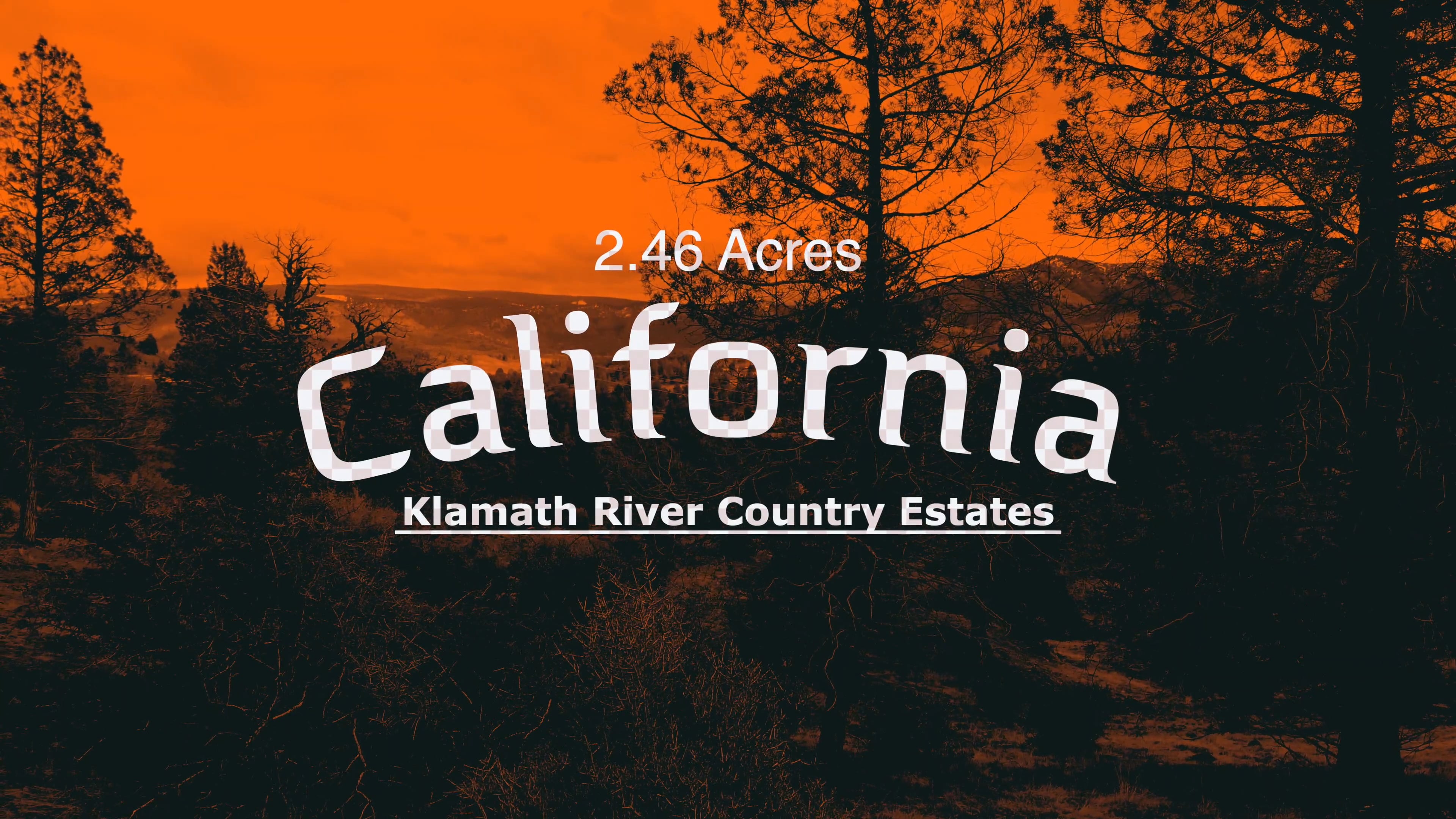 Klamath River Country Estates on Vimeo